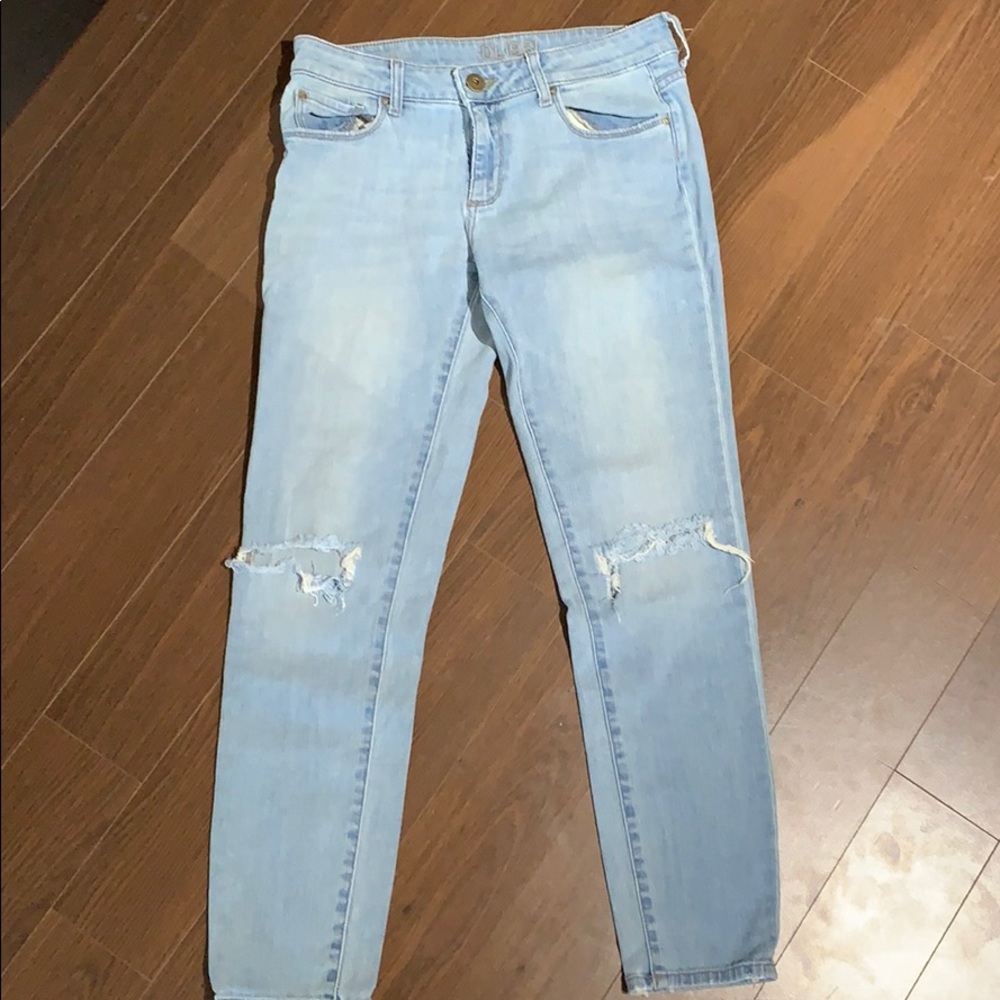 Reflex mid rise jean